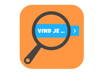 Ik heb van het bedrijf 'Zoek je leverancier' de opdracht gekregen om een logo te ontwerpen. Het concept is bedoeld om via hun zoekmachine verschillende producten op te zoeken. Van schoenen en horloges tot aan boeken en elektronica. Omdat het om een zeer brede doelgroep gaat, is dit het logo geworden: een simpel vergrootglas met een ingezoomde zoekbalk met daarin de tekst 'VIND JE ...' en een button buiten het vergrootglas.   Het bedrijf wilt uiteindelijk een focus leggen op een app. Zo kan dit logo ook prima gebruikt worden voor bijv. in de App Store / Google Play Store.